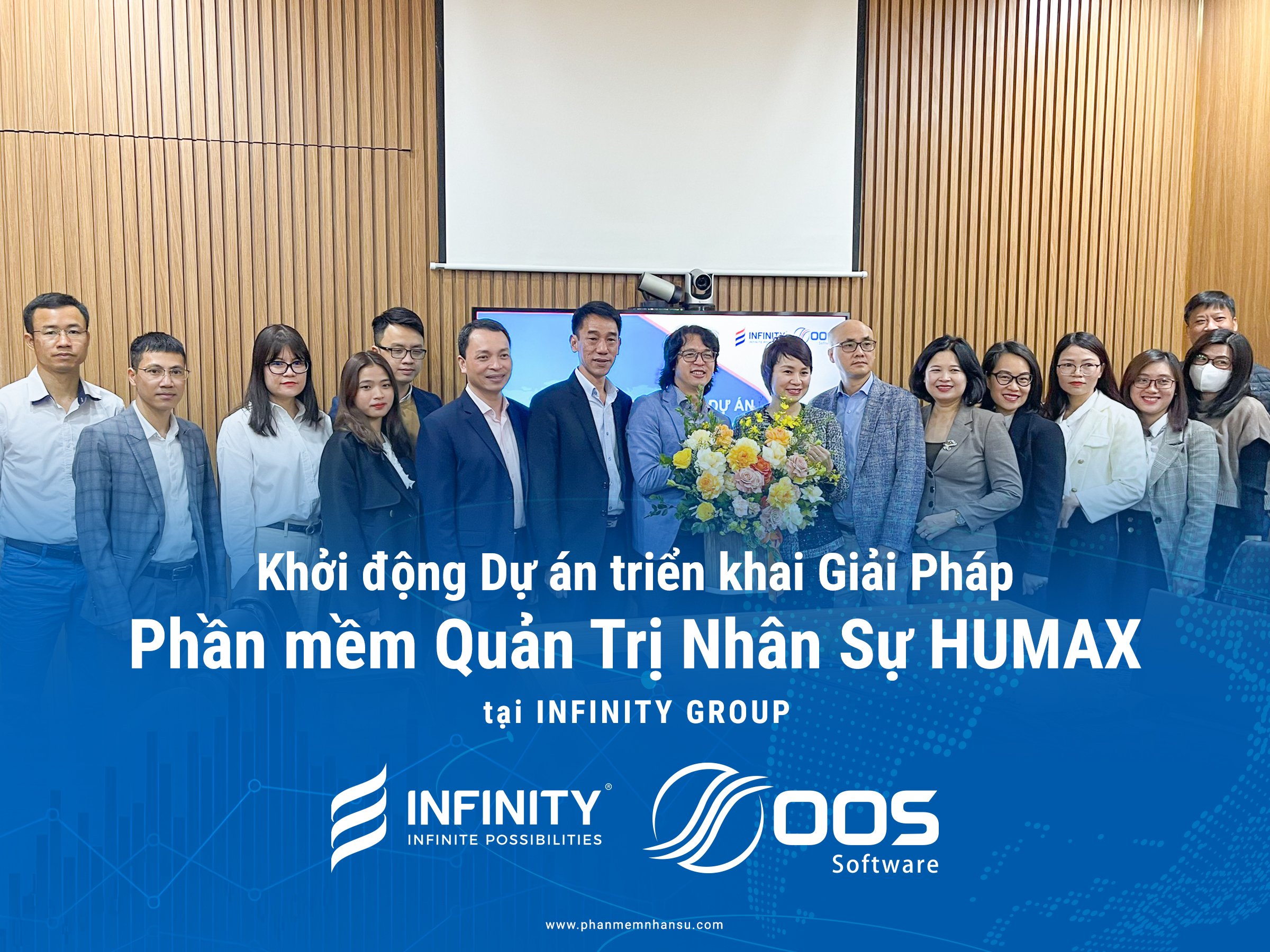 Infinity Group Hợp tác cùng OOS đưa Humax vào nâng tầm trải nghiệm Nhân sự